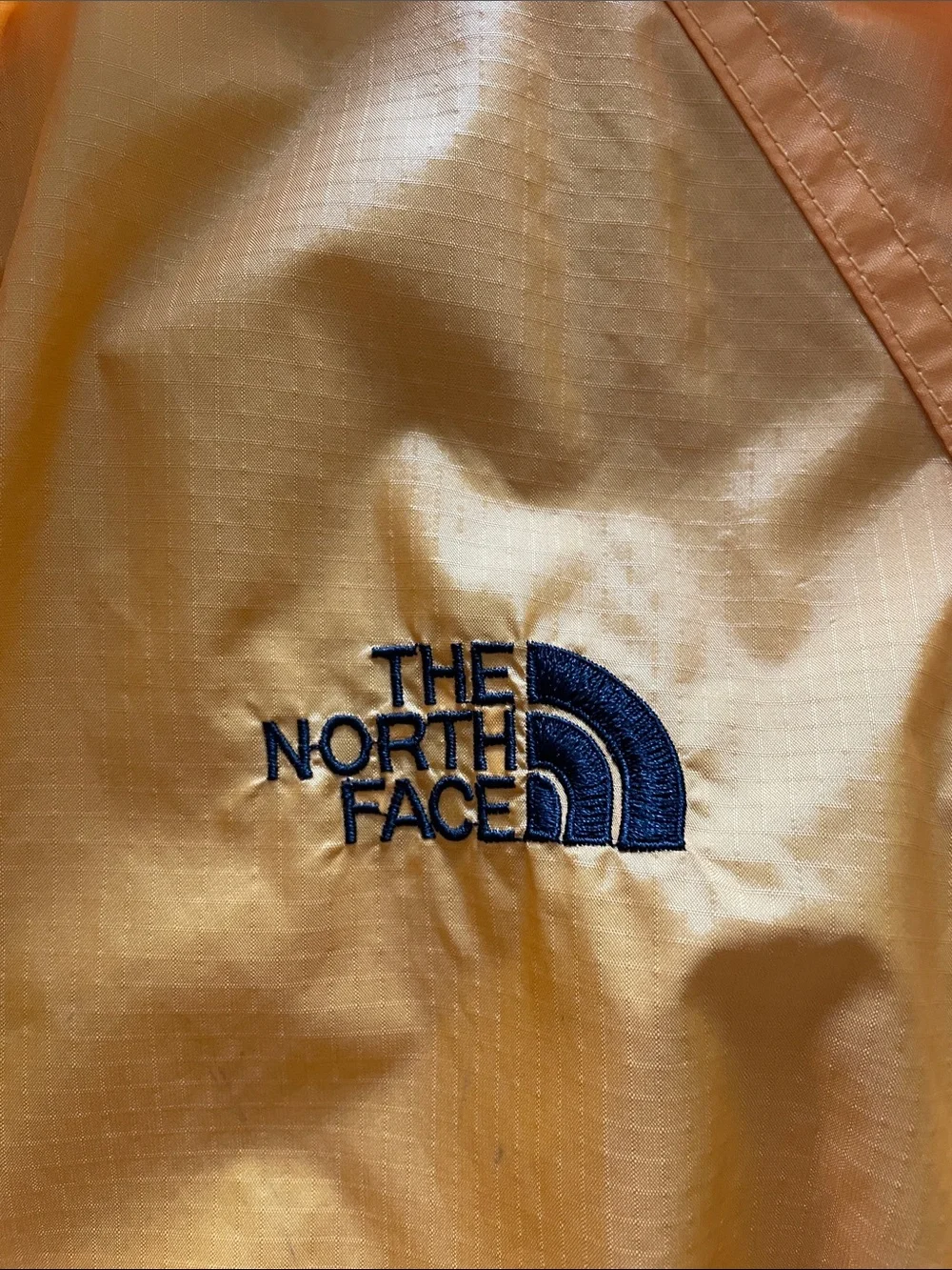 VINTAGE THE NORTH FACE ACTIVENT YELLOW PULLOVER ANORAK JACKET WINDBREAKER
